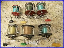 PENN Peerless No. 9 Level Wind Reel VTG LOT 6 PEN REELS 209 285 155