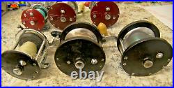 PENN Peerless No. 9 Level Wind Reel VTG LOT 6 PEN REELS 209 285 155