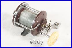 PENN Peerless No. 9 Salt Water Bait Casting Fishing Reel, Bakelite Penn Reel