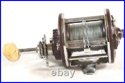 PENN Peerless No. 9 Salt Water Bait Casting Fishing Reel, Bakelite Penn Reel