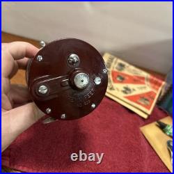 PENN REELS 209MS Level Wind Salt Water Fishing Peer Monofil Original Box USA