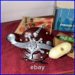 PENN REELS 209MS Level Wind Salt Water Fishing Peer Monofil Original Box USA