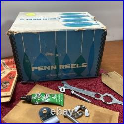 PENN REELS 209MS Level Wind Salt Water Fishing Peer Monofil Original Box USA