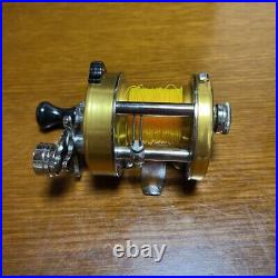 PENN Reels MODEL 920 LEVELMATIC BAITCASTING REEL MADE IN USA Gold withBox