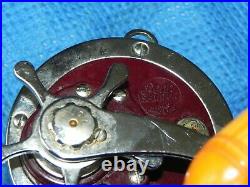 PENN SENATOR 113H 4/0 SPECIAL FISHING REEL WithSTAINLESS LINE -BEAUTIFUL COND