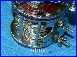 PENN SENATOR 113H 4/0 SPECIAL FISHING REEL WithSTAINLESS LINE -BEAUTIFUL COND