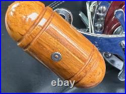 PENN SENATOR 114-H 6/0 Red VINTAGE BIG GAME REEL Works Great