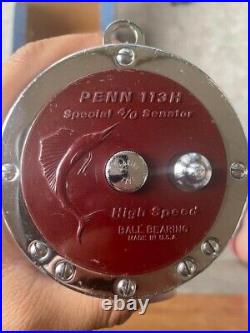 PENN SENATOR? PENN 113HLW special 4/0 Vintage Reel from Japan