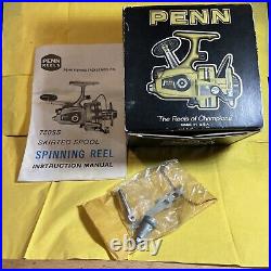 PENN SPINFISHER 750SS The Reels of Champions Original 1978 First Run Very Rare