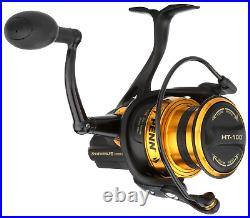 PENN SSVII5500LC Spinfisher VII Long Cast Spinning Reel, Black/Gold