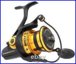 PENN SSVII5500LC Spinfisher VII Long Cast Spinning Reel, Black/Gold