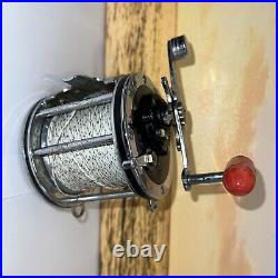 PENN Senator 113 Fishing Reel 4/0. Vintage GC Made in USA