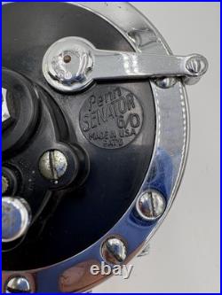 PENN Senator 114H 6/0 Big Game Conventional Fishing Reel Made In USA Vintage