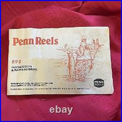 PENN Senator 4.0 113H 89B. Never Used Vintage Fishing Reel. NEW in BOX