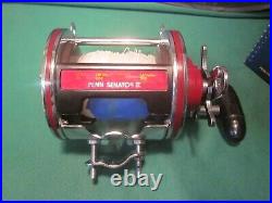PENN Special 4/0 Senator 113HLW Wide Spool Conventional Reel. Rarely Used. EUC