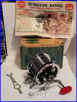 PENN USA Senator 110 1/0 Reel WithBox INSTRUCTIONS MANUAL COLLECTOR QUALITY