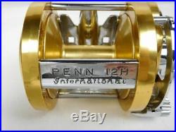 PENN Vintage Fishing Reel International 12H Gold some scratches and dirt