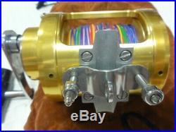 PENN Vintage Fishing Reel International II 30SW Gold made in USA with Bag