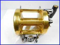 PENN Vintage Fishing Reel International II 30TW Gold made in USA scratches