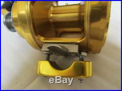 PENN Vintage Fishing Reel International II 30T Gold some scratches and dirt