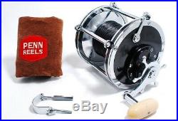 PENN Vintage Fishing Reel Senator 12/0 Silver gear2.0 made in USA