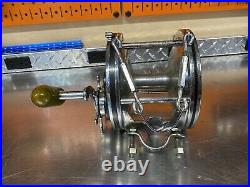 Penn 10/0 116A Senator Fishing Reel With Rod Clamp And Rod Harness. Vintage Reel