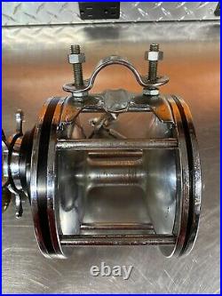 Penn 10/0 116A Senator Fishing Reel With Rod Clamp And Rod Harness. Vintage Reel