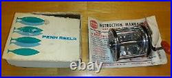 Penn 112 Vintage 3/0 Conventional Fishing Reel with Manual Box Saltwater Don