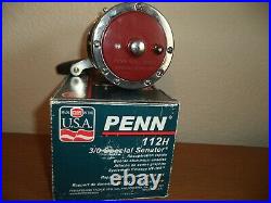 Penn 112h Special Senator 3/0 Fishing Reel New In Box Never Used