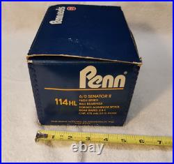 Penn 114HL 6/0 Senator II, Vintage, New in Box, From Philadelphia, PA USA