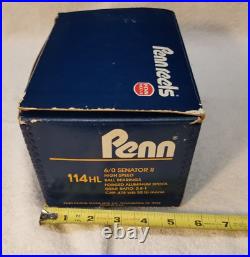 Penn 114HL 6/0 Senator II, Vintage, New in Box, From Philadelphia, PA USA