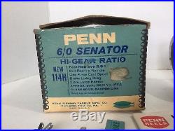 Penn 114H 6/0 SENATOR Hi-Gear Ratio Big Game Fishing Reel USA
