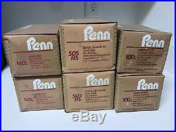 Penn 140l 505hs 100l Vintage Deep Sea Saltwater Fishing Reel Boxes Only