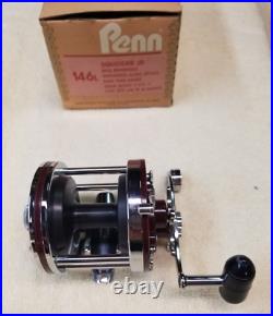 Penn 146L Squidder Jr. Reel Vintage, New in Box, Made in USA, Extra Spool