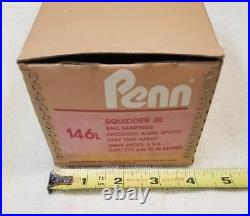 Penn 146L Squidder Jr. Reel Vintage, New in Box, Made in USA, Extra Spool