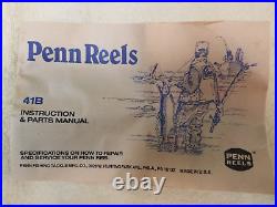 Penn 146L Squidder Jr. Reel Vintage, New in Box, Made in USA, Extra Spool