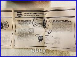 Penn 146L Squidder Jr. Reel Vintage, New in Box, Made in USA, Extra Spool