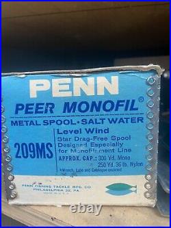 Penn 209MS Level wind Salt Water Reel