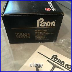 Penn 220GR Spinning Reel with BOX Made In JAPAN-NEW OLD STOCK-XLNT SHAPE