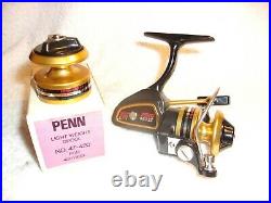 Penn 420 Ss 420ss Ultra Light Spinning Fishing Reel Near Mint & Nos Extra Spool