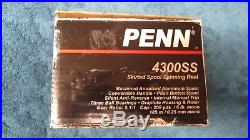 Penn 4300ss high speed vintage penn reels spinng reels new made in u. S. A