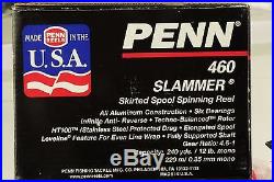 Penn 460 Slammer Reel, USA Made New In Box, Vintage Model Spinning NOS