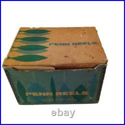 Penn 4/0 Senator 113 H Vtg Saltwater Fishing Reel With Original Box Manual