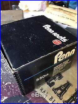 Penn 550ss Reel New In Box Very Nice Display Vintage