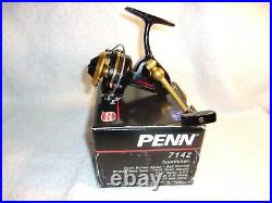 Penn 714 Z Ultra Sport Spinning Fishing Reel Just Service & Box Papers Nice