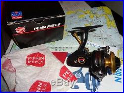 Penn 714z Spinfisher New Spinning Reel New Penn 714z Reel With Box & Paperwork