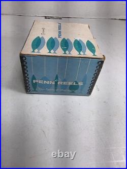 Penn 716 ultra light spinning reel made in U. S. A. With box and extras