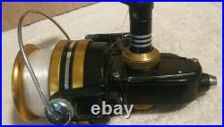 Penn 750 SS Fishing Spinning Reel Made in USA Super Condition MISSING 2 DECALS