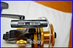 Penn 8500SS Large Skirted Spool Spinning Reel New in Box Black & Gold USA Hi Spd