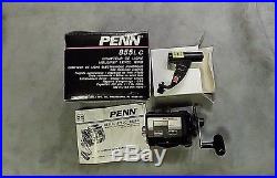 Penn 855LC Level Wind Reel Line Counter Discontinued NIB